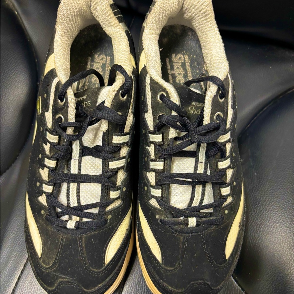 SKECHERS SHAPE-UPS "FITNESS" SNEAKERS WOMEN'S 8 walking TONER/TONING SHOES
